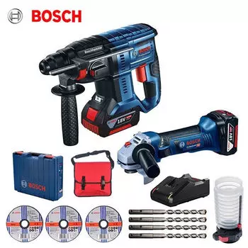Комбинация трехфункциональной ударной дрели Bosch GBH180