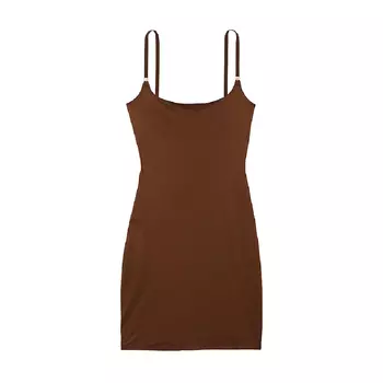 Комбинация Victoria's Secret Feathersoft Essentials, коричневый