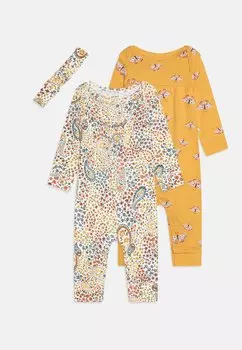 Комбинезон 2 PACK Carter's, цвет yellow/multi-coloured