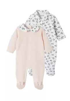 Комбинезон 2ER-PACK Vertbaudet, цвет hellrosa