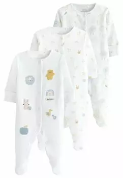 Комбинезон 3 PACK Next, цвет white