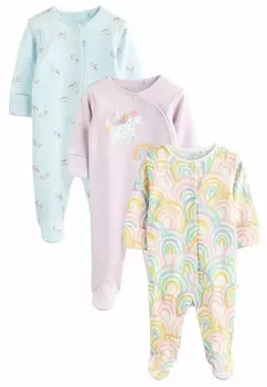 Комбинезон 3 PACK Next, фиолетовый