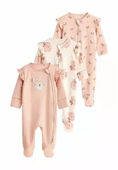 Комбинезон 3 PACK, REGULAR FIT Next, бежевый