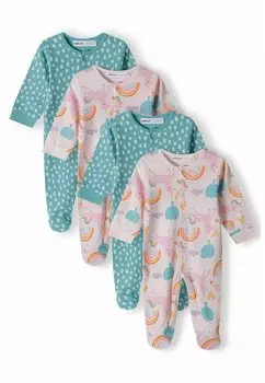 Комбинезон 4 PACK MINOTI, цвет light pink mint