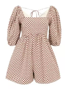 Комбинезон Abercrombie & Fitch Jumpsuit, желтый