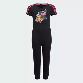 Комбинезон Adidas Sportswear Mickey Mouse, черный/розовый