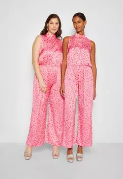 Комбинезон ANIMAL WIDE LEG Never Fully Dressed, розовый