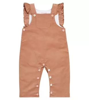 Комбинезон baby delphina из хлопкового вельвета La Coqueta, розовый