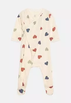 Комбинезон BABY DORS BIEN MIAM UNISEX Petit Bateau, цвет avalanche/multicolor