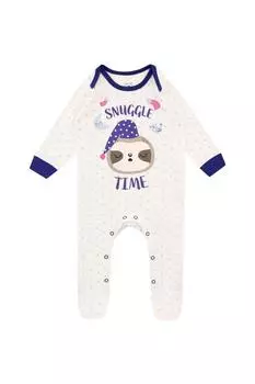 Комбинезон Baby Snuggle Time Sloth Harry Bear, белый