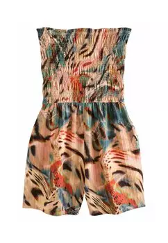 Комбинезон BANDEAU SHIRRED PETITE Next, синий