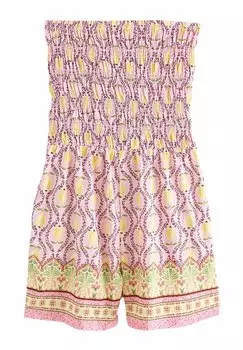 Комбинезон BANDEAU SHIRRED PLAYSUIT Next, розовый