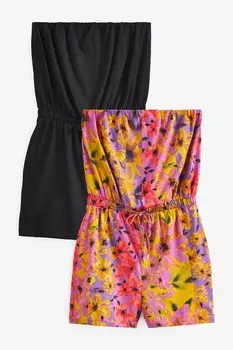 Комбинезон бандо boobtube 2 шт Next, черный