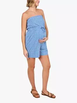 Комбинезон-бандо с рисунком для беременных JoJo Maman Bb, синий