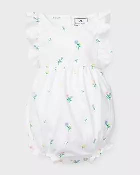 Комбинезон Bateau Tulip Ruffle Bubble для девочки, Petite Plume