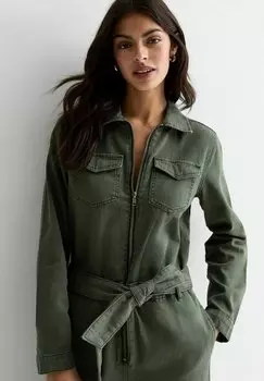 Комбинезон Belted Utility New Look, хаки