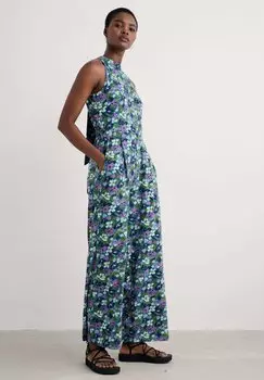 Комбинезон BELYARS Seasalt Cornwall, цвет Teal Crayon Floral Dark Drift