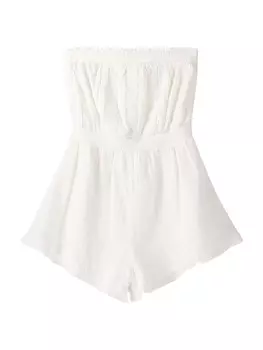 Комбинезон Bershka, экрю