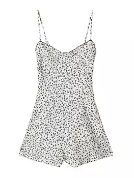 Комбинезон Bershka, экрю