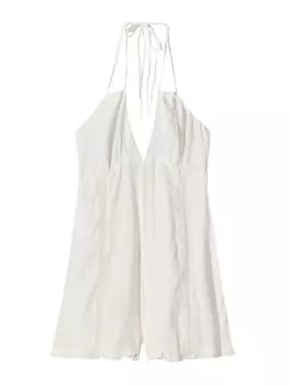 Комбинезон Bershka, белый