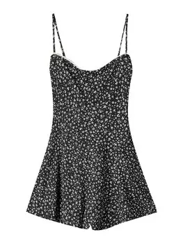 Комбинезон Bershka, черный