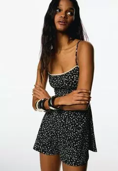 Комбинезон Bershka, черный