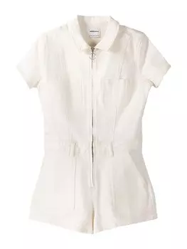 Комбинезон Bershka Jumpsuit, светло-бежевый