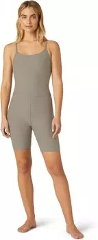 Комбинезон Beyond Yoga Spacedye Get in Gear Biker Jumpsuit, цвет Birch Heather