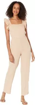 Комбинезон Blank NYC Linen Jumpsuit with Ruffle Strap Detail in Going Steady, цвет Going Steady