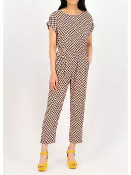 Комбинезон Blutsgeschwister, цвет beige/dunkelblau/gelb