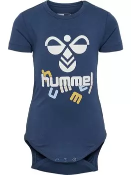 Комбинезон/боди Hummel, темно-синий/светло-голубой