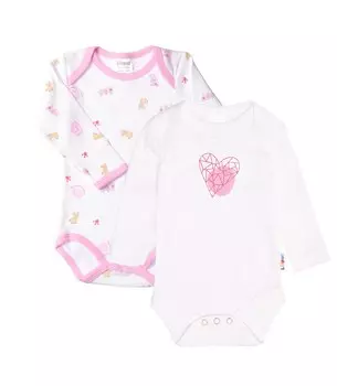 Комбинезон/боди LILIPUT AOP TEDDY, белый