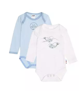 Комбинезон/боди LILIPUT, голубой/белый