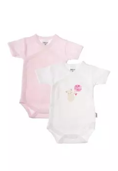 Комбинезон/боди LILIPUT, розовый/белый