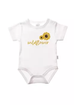 Комбинезон/боди LILIPUT Wildflower, белый