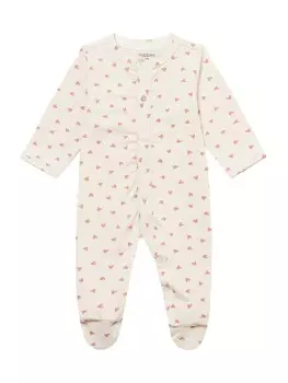 Комбинезон/боди Noppies Many, розовый/розовый