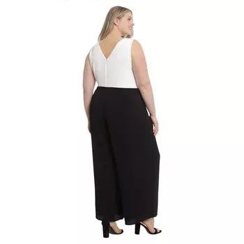 Комбинезон больших размеров с искусственным запахом London Times London Times