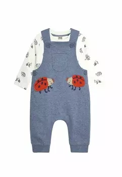 Комбинезон BUG APPLIQUE SET. REGULAR FIT JoJo Maman Bb, синий