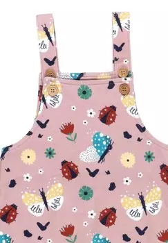 Комбинезон BUGS AND BUTTERFLIES Walkiddy, розовый