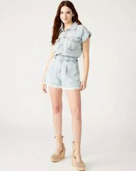 Комбинезон Calliope Denim Romper Steve Madden, синий