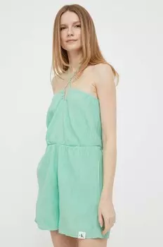 Комбинезон Calvin Klein Jeans, зеленый