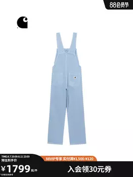 Комбинезон Carhartt WIP с эффектом потертости, синий