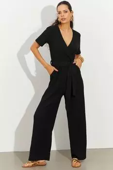 Комбинезон - Черный - Классический крой Cool & Sexy, черный