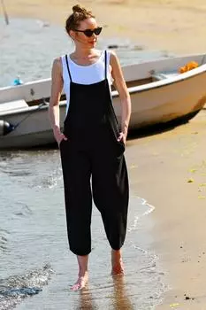 Комбинезон - Черный - Классический крой Trend Alaat Stili, черный