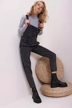 Комбинезон - Черный - Классический крой Trend Alaat Stili, черный