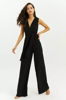 Комбинезон - Черный - Приталенный Cool & Sexy