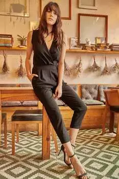 Комбинезон - Черный - Приталенный Olalook, черный