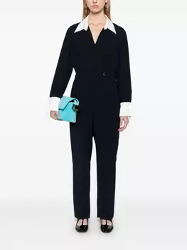 Комбинезон Claudie Pierlot с контрастной отделкой, синий