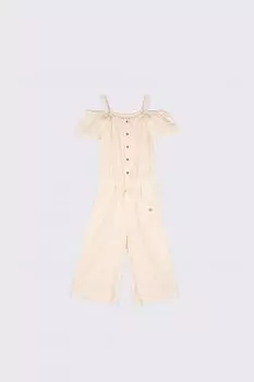 Комбинезон Coccodrillo бежевый с длиной ноги 3/4