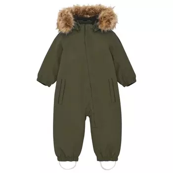 Комбинезон Color Kids Baby's Coverall with fake Fur, цвет Grape Leaf